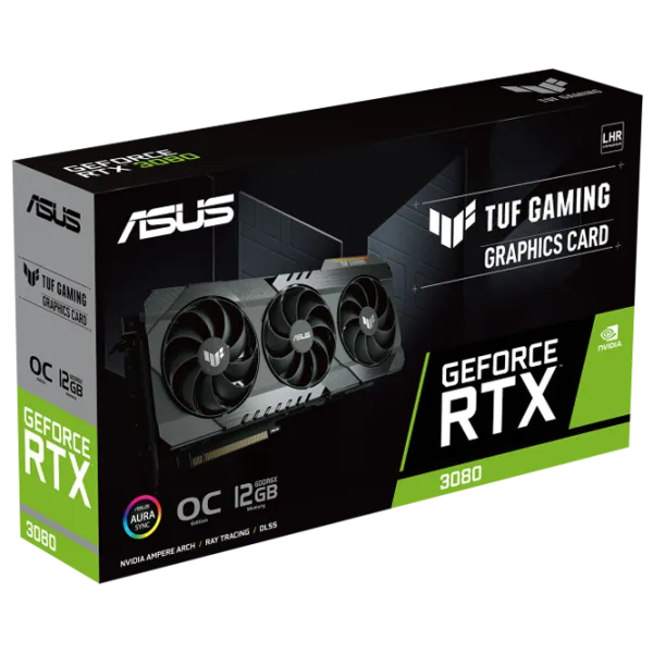 Placă video Asus GeForce RTX 3000 TUF Gaming OC PCI Express x16 4.0 / 12 GB photo 7 Placă video Asus GeForce RTX 3000 TUF Gaming OC PCI Express x16 4.0 / 12 GB photo 7