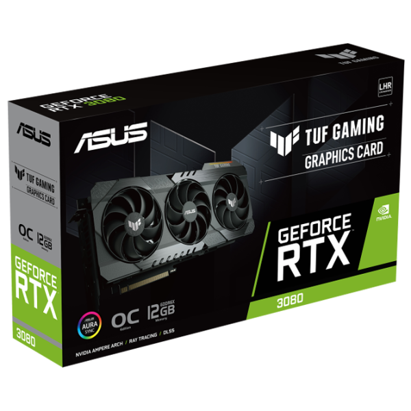 Placă video Asus GeForce RTX 3000 TUF Gaming OC PCI Express x16 4.0 / 12 GB photo 7 Placă video Asus GeForce RTX 3000 TUF Gaming OC PCI Express x16 4.0 / 12 GB photo 7