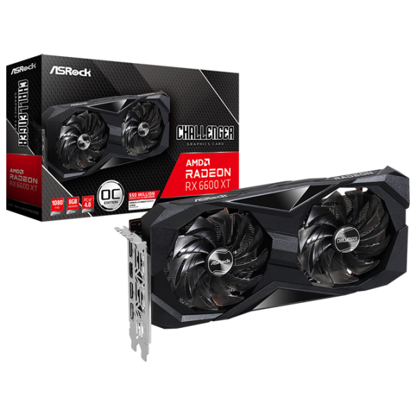 Placă video ASRock Radeon RX 6600 XT Challenger D OC PCI Express x16 4.0 / 8 GB photo 5 Placă video ASRock Radeon RX 6600 XT Challenger D OC PCI Express x16 4.0 / 8 GB photo 5