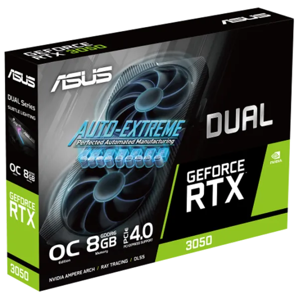 Placă video Asus GeForce RTX 3050 Dual OC PCI Express x16 4.0 / 8 GB photo 7