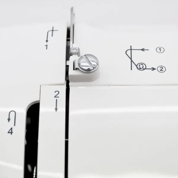 Mașină de cusut Jaguar GT-8 Electromecanică/ White photo 7
