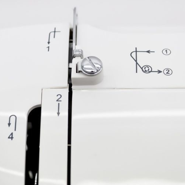 Mașină de cusut Jaguar GT-8 Electromecanică/ White photo 7