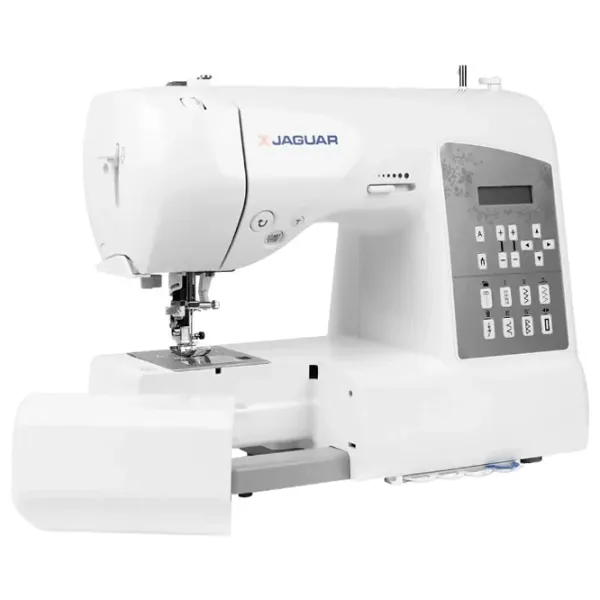 Mașină de cusut Jaguar CR-990 Computerizată/ White photo 3