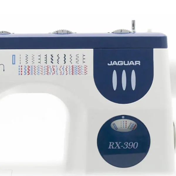 Mașină de cusut Jaguar RX-390 Electromecanică/ White photo 3