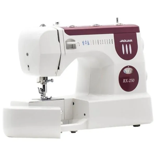 Mașină de cusut Jaguar RX-250 Electromecanică/ White photo 2