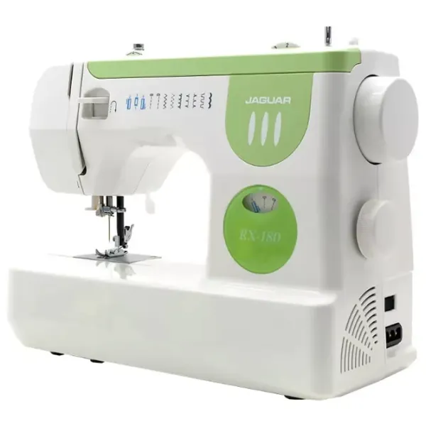 Mașină de cusut Jaguar RX-180 Electromecanică/ White photo 2