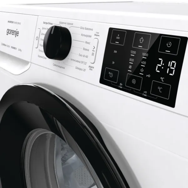Стиральная машина Gorenje WNEI 72 SB/UA 7 кг / 1200 об/мин / Белый photo 13 Стиральная машина Gorenje WNEI 72 SB/UA 7 кг / 1200 об/мин / Белый photo 13