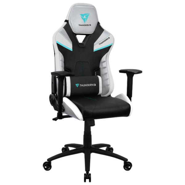 Scaun Gaming ThunderX3 TC5 Arctic White Black photo 2