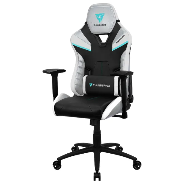 Scaun Gaming ThunderX3 TC5 Arctic White Black photo 3