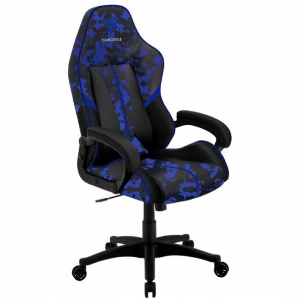 Scaun Gaming ThunderX3 BC1 Blue Camouflage photo 3