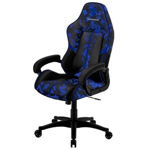 Scaun Gaming ThunderX3 BC1 Blue Camouflage photo 5