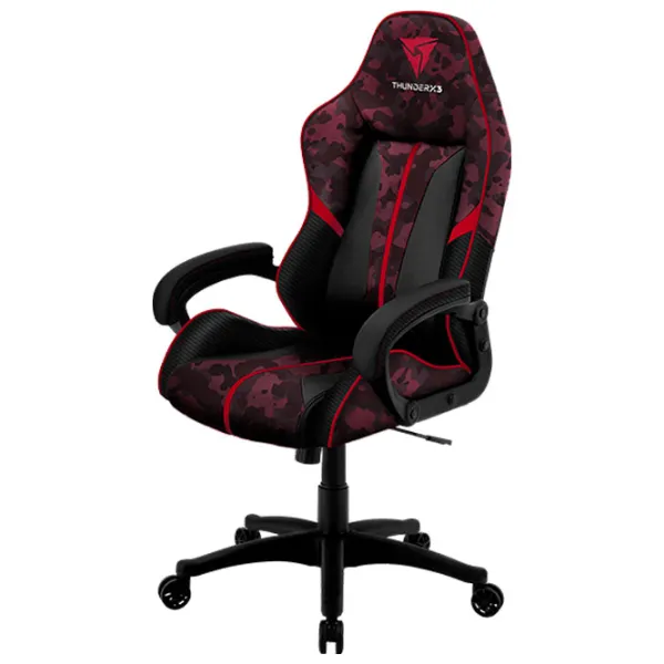 Scaun Gaming ThunderX3 BC1 Red Camouflage photo 2