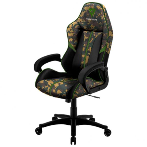 Scaun Gaming ThunderX3 BC1 Green Camouflage photo 3