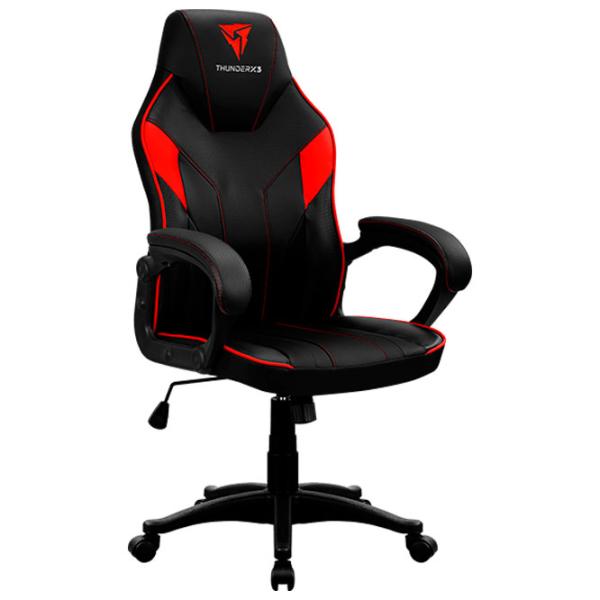 Scaun Gaming ThunderX3 EC1 Red Black photo 2