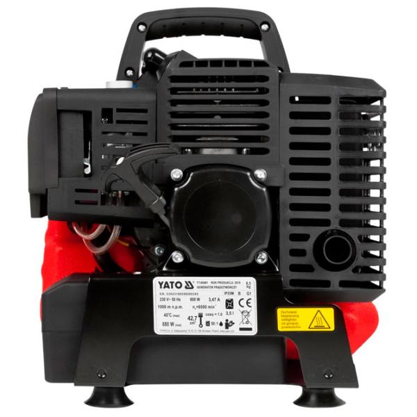 Generator de curent Yato YT85481 230 V Benzină/ 0.8 kW photo 8 Generator de curent Yato YT85481 230 V Benzină/ 0.8 kW photo 8