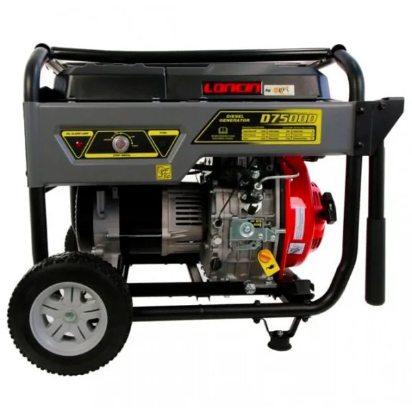 Generator de curent OMAC LONCIN 220 V Motorină/ 6 kW photo 2