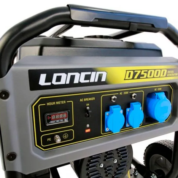 Generator de curent OMAC LONCIN 220 V Motorină/ 6 kW photo 4