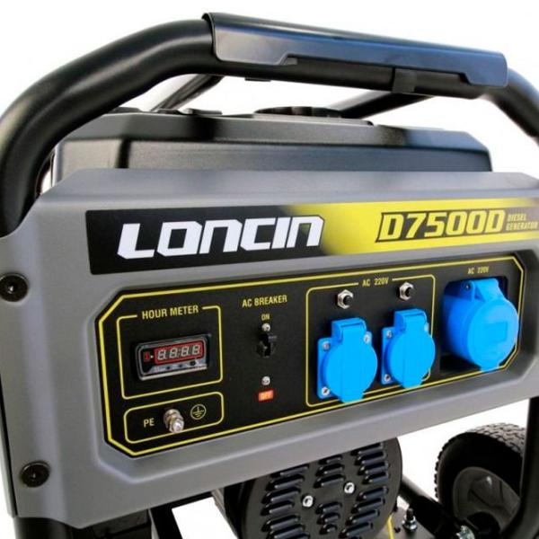 Generator de curent OMAC LONCIN 220 V Motorină/ 6 kW photo 4