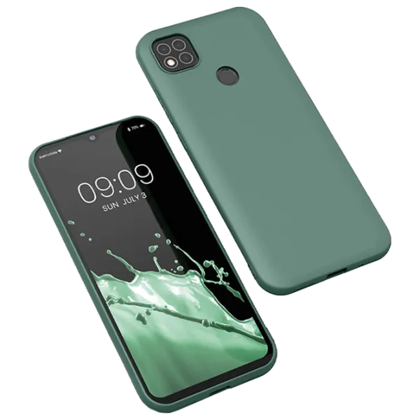 Чехол для смартфона Xiaomi Redmi 9C WAVE/ Back/ TPU/ Forest Зелёный photo 2 Чехол для смартфона Xiaomi Redmi 9C WAVE/ Back/ TPU/ Forest Зелёный photo 2