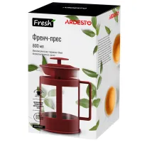Френч-пресс Ardesto AR1008RF 0.8 л/ Красный photo 3