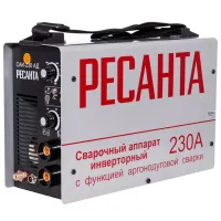 Aparat de sudat Resanta САИ-230-AД 230 - 240 V cu electrod (MMA), cu gaz inert (TIG) photo 2