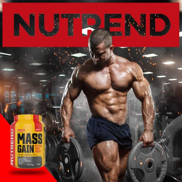 Gainer Nutrend Mass Gain (8204) Сăpșuni 1000 g photo 4