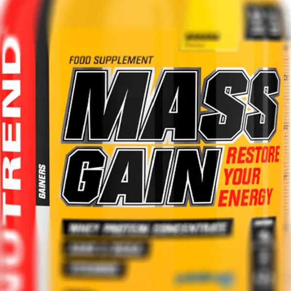 Gainer Nutrend Mass Gain (929) Banană 2250 g photo 2