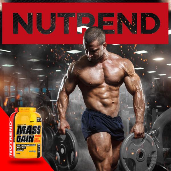 Gainer Nutrend Mass Gain (8203) Banană 1000 g photo 4