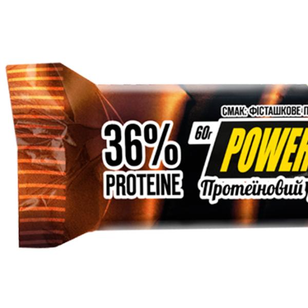 Batoane proteice POWER PRO PROTEIN BAR Fistic (29158) 60 g photo 2 Batoane proteice POWER PRO PROTEIN BAR Fistic (29158) 60 g photo 2