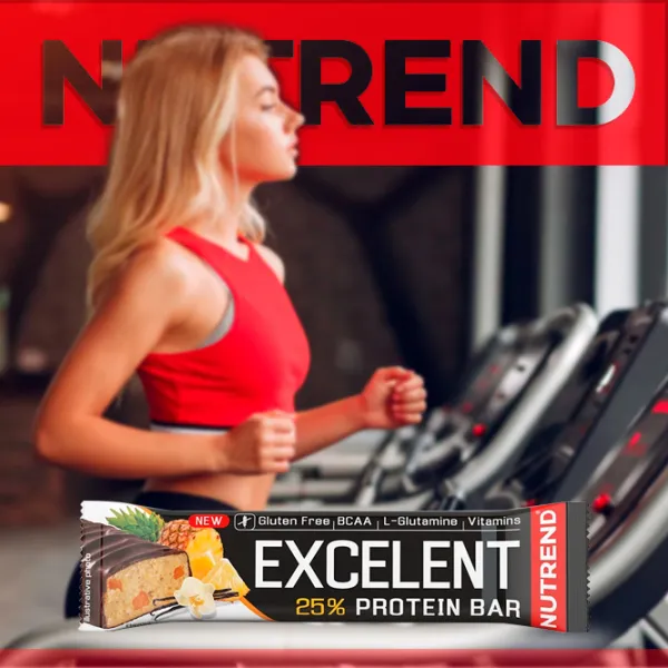 Batoane proteice Nutrend EXCELENT PROTEIN BAR Ananas, vanilie (9546) 85 g photo 2