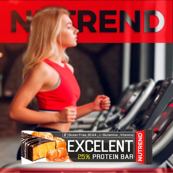 Batoane proteice Nutrend EXCELENT PROTEIN BAR Caramelă sărată (26445) 85 g photo 2