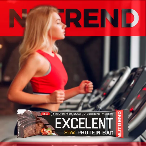 Batoane proteice Nutrend EXCELENT PROTEIN BAR Ciocolata cu nuci (5022) 85 g photo 2