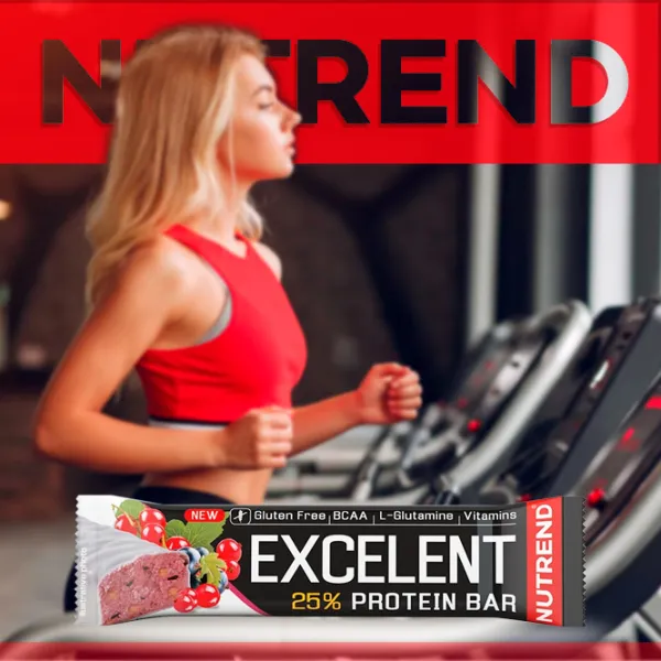 Batoane proteice Nutrend EXCELENT PROTEIN BAR Coacăze negre, merișor (5021) 85 g photo 2
