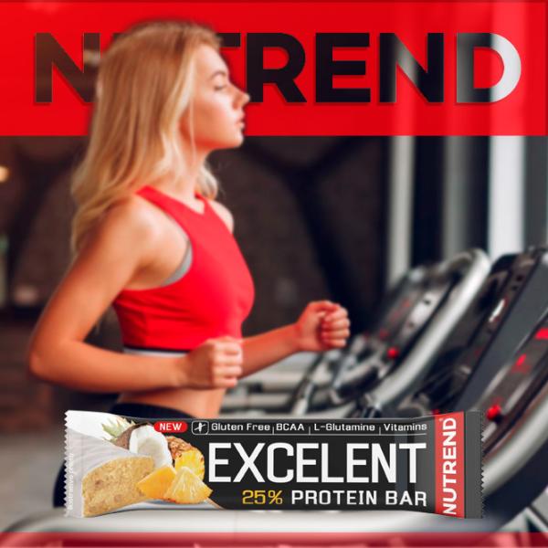 Batoane proteice Nutrend EXCELENT PROTEIN BAR Ananas, nucă de cocos (5020) 85 g photo 2