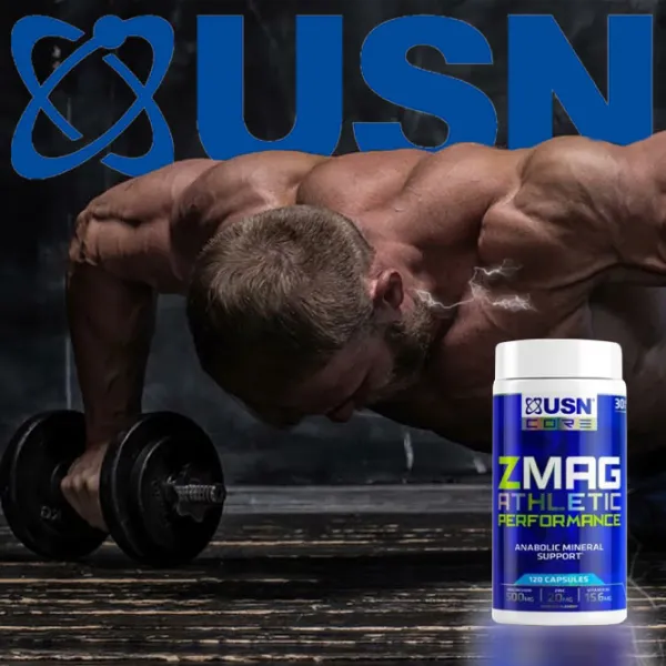 Stimulatoare de testosteron USN ZMAG (29081) 120 capsule photo 2