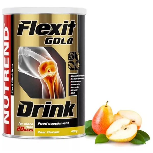 Condroprotectoare Nutrend FLEXIT GOLD DRINK (5102) Pară 400 g photo 2