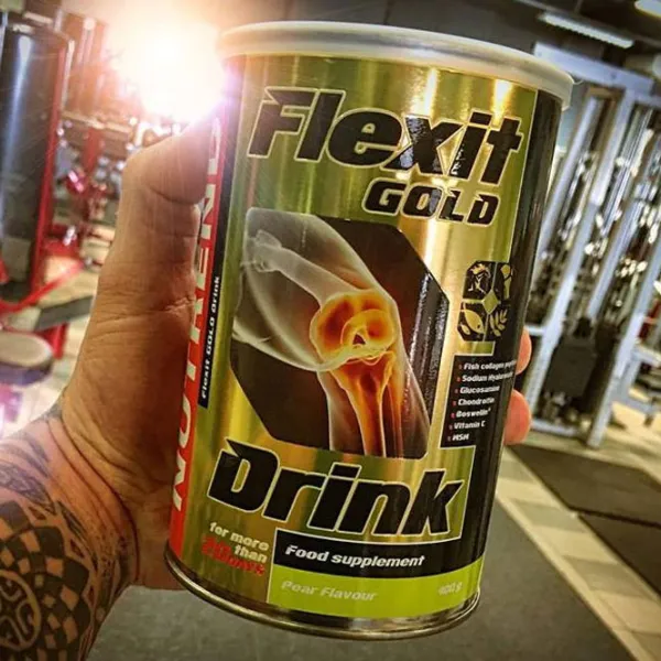 Condroprotectoare Nutrend FLEXIT GOLD DRINK (5102) Pară 400 g photo 3