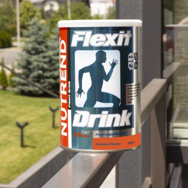 Condroprotectoare Nutrend FLEXIT DRINK (587) Portocală 400 g photo 3