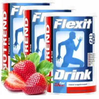 Хондропротекторы Nutrend FLEXIT DRINK (14494) Клубника 400 г photo 2