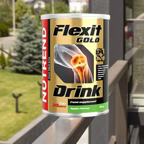 Condroprotectoare Nutrend FLEXIT GOLD DRINK (30860) Măr verde 400 g photo 2