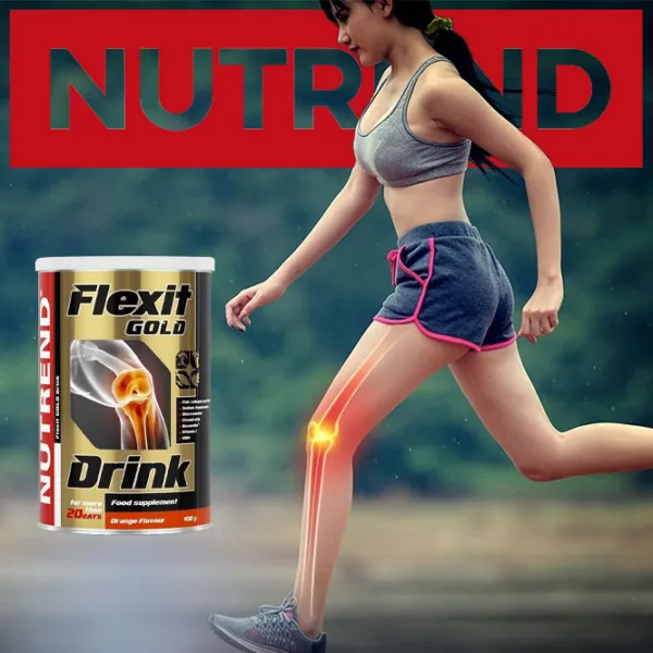 Condroprotectoare Nutrend FLEXIT GOLD DRINK (7605) Portocală 400 g photo 3