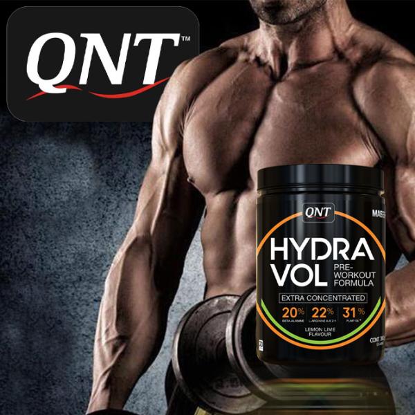 Complexe preantrenament QNT HYDRAVOL EXTRA CONCENTRATED PRE-WORKOUT (9747) Lămîe 300 g photo 2
