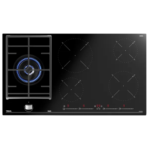 Plită încorporabilă cu inducție Teka JZC 95314 ABN BK Black photo 2