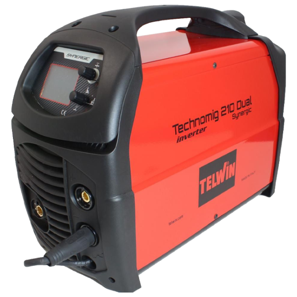 Aparat de sudat TELWIN TECHNOMIG 210 DUAL SYNERGIC 220 V semiautomat (MIG/ MAG) photo 2
