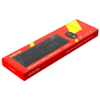 Tastatura & Mouse Canyon SET-W4 Cu fir/ Black photo 2