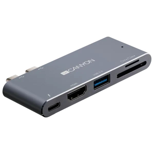 Adapter Canyon DS-5 USB 3.0/ Gray photo 3