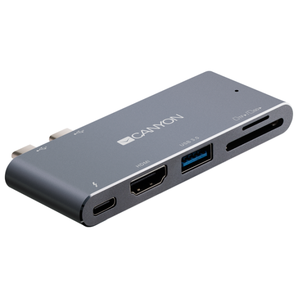 Adapter Canyon DS-5 USB 3.0/ Gray photo 3