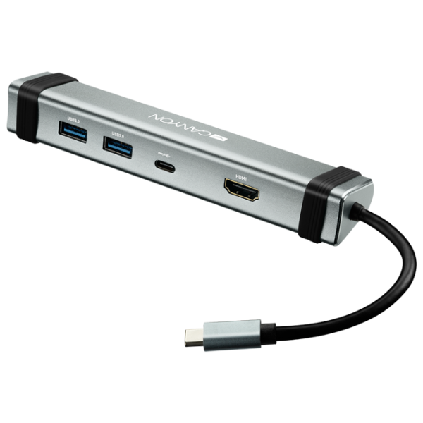 Адаптер Canyon DS-3 USB Type-C/ Серебристый photo 2