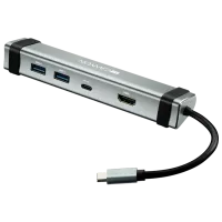 Адаптер Canyon DS-3 USB Type-C/ Серебристый photo 2