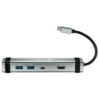 Адаптер Canyon DS-3 USB Type-C/ Серебристый photo 3